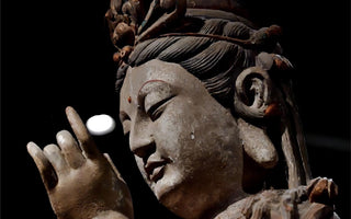 Crafting Serenity: The Artistry of Guanyin Statue Painted Wood Phoebe Zhennan