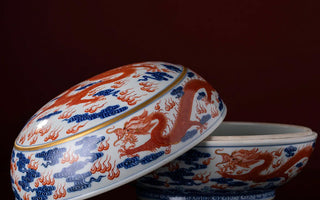  Decoding the Elegance: Unveiling the Chinese Qing Dynasty Porcelain Dragon Pattern