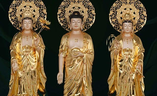 The Three Western Saints Buddha Statue: Embracing the Divine Trinity