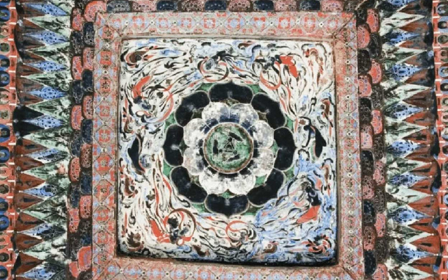 Blossoming Prosperity: Dunhuang Symbolic Flower