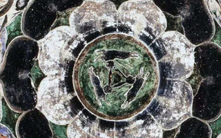 Tranquil Oasis: Dunhuang Symbolic Landscapes on Porcelain