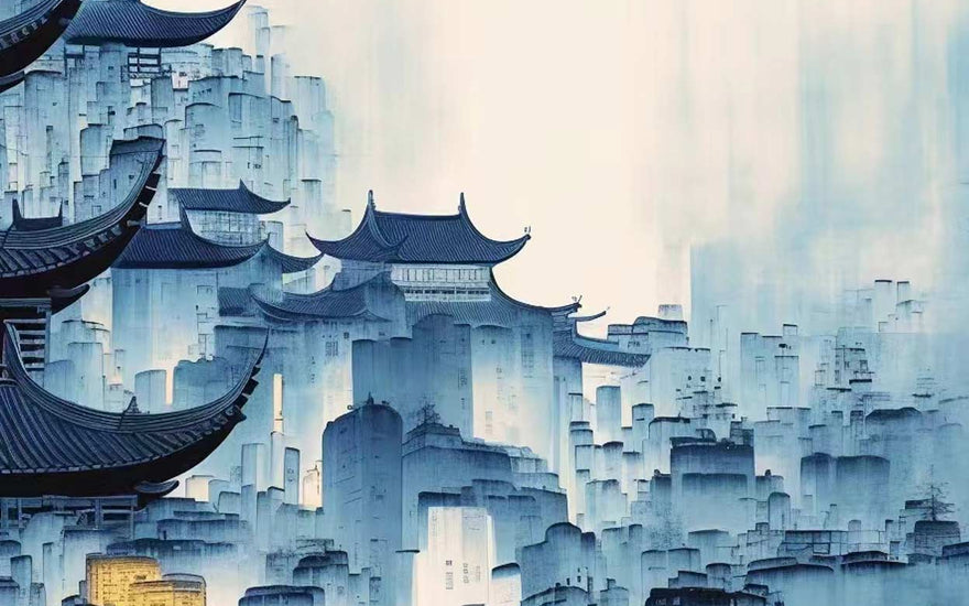 Sustainable Strokes: Bridging East and West in Artful Harmony