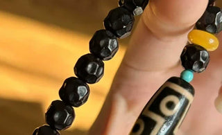 The allure of Tibetan Dzi beads
