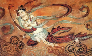 Divine Origins: Tracing the Mythology of Apsaras (Feitian) on Ceramics 
