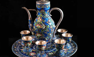 Brushing Tradition: Folkart Enamel Wonders