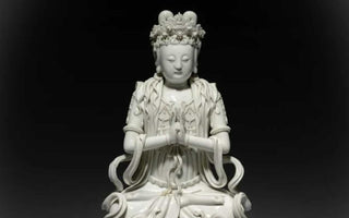 Antique Whispers: Ming and Qing Dynasty Porcelain Buddha Icons