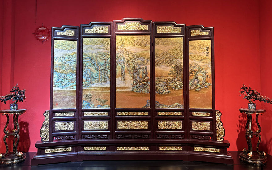 Heritage Unveiled: Exploring the Timeless Beauty of Classic Chinese Cabinet Artistry and Paintings