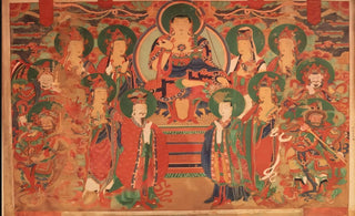 Divine Encounters: Mythical Tales Depicted in Tibetan Buddha Statues