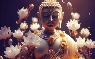 The Serene Pose: Discovering the Lotus Sculpture Buddha Statue