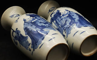 Ma Gu Presented Longevity on Porcelain: A Journey through Prosperity and Health
