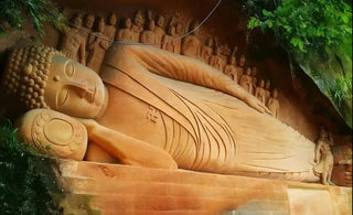 Admiring the Serene Posture of the Buddha: A Journey into Oriental Aesthetics