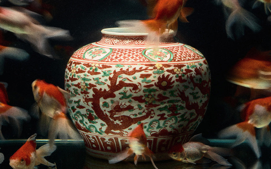 Eternal Phoenix: Tracing China's Mythical Symbolism in Porcelain Legacies 