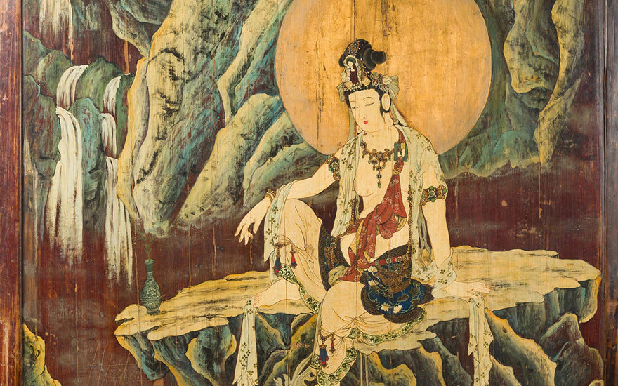 Exploring the Beauty of the Painted Free Guan Yin Image: A Fusion of Art and Spirituality