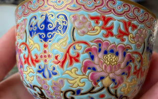 Aesthetic Harmony: Infusing Spaces with Turquoise Dunhuang Enamel Ceramic Splendor