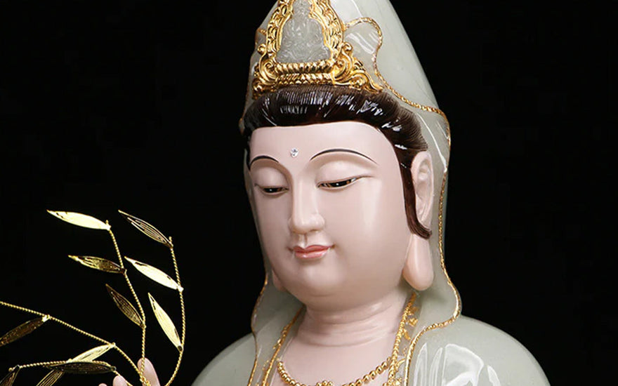 The Timeless Elegance of Chinese White Jade Buddha Statues