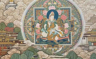 The Enigmatic Elegance: Exploring the Mystical Realm of Black Background Thangka Paintings