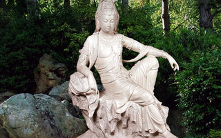 Discovering the most Elegant Water Moon Guanyin statue
