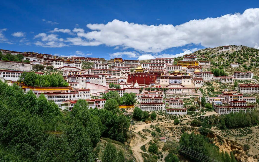 Tibetan Buddhist monastery: Ganden Monastery