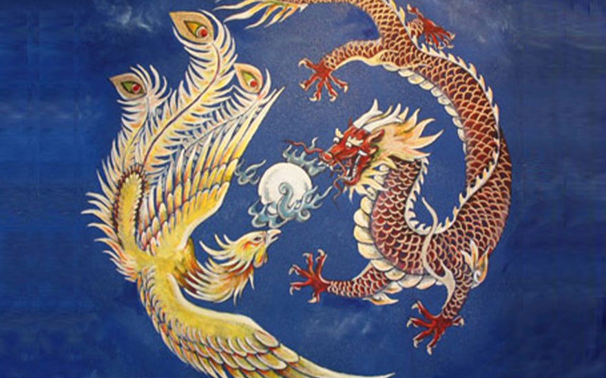Power and Prosperity: Symbolism of Dragons, Phoenixes, and Other Mythical Creatures in Asian Art