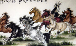 The symbolism of the horse in ancient Chinese culture and its historical background