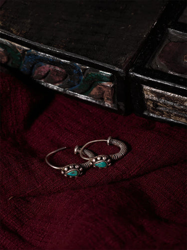 Sacred Turquoise Energy Earrings