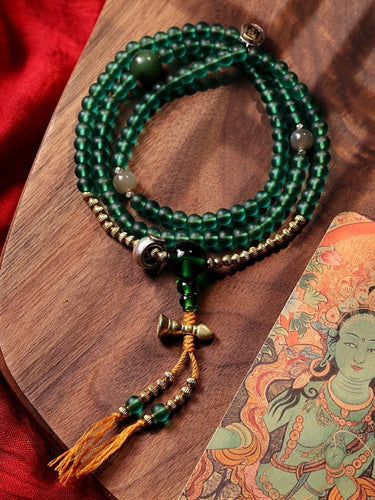 Serenity Mala – Purity Energy 108 Mala Beads Necklace & Bracelet