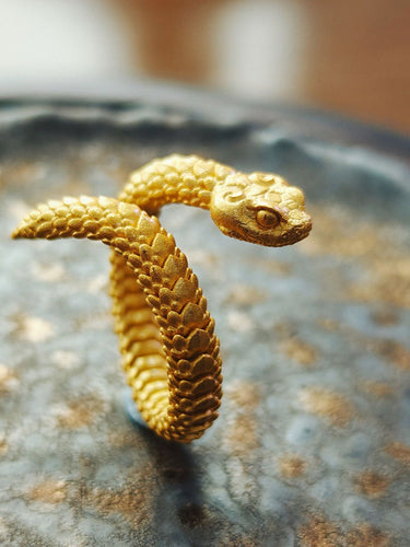 Serpent Guardian Ring | Symbol of Wisdom and Protection