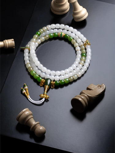 Emerald Serenity Necklace & Bracelet