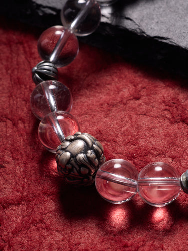 Healing Clarity Crystal Handcrafted Bracelet