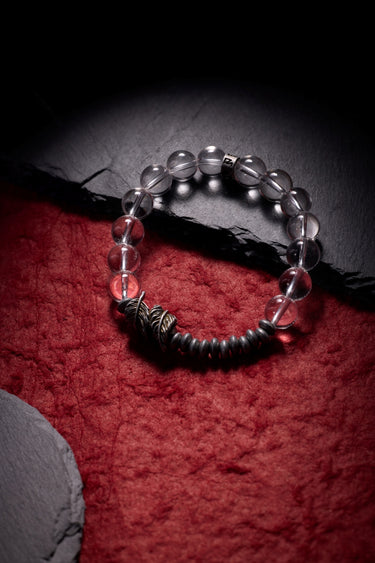 Clear Quartz Peace Energy Bracelet