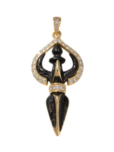 Celestial Flame Vajra Pendant