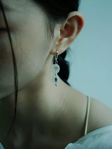 Balance Flow Gemstone Earrings